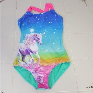 Circo One Piece Unicorn Bathing Suit-XL